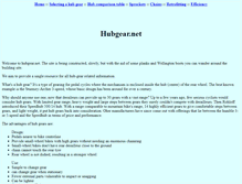 Tablet Screenshot of hubgear.net