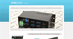Desktop Screenshot of hubgear.com